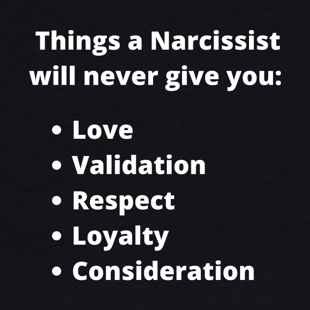 Narcissist's Personality by twinkle.shop